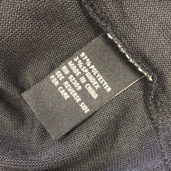 DG2 Diane Gilman Cold-Shoulder Ruffle Top - Picture 5 of 5